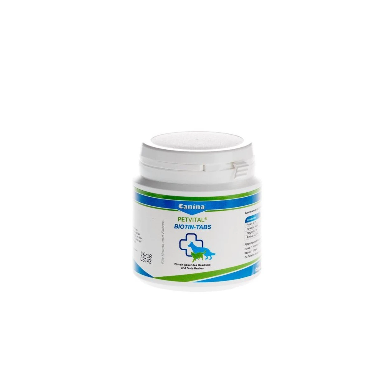 Вітамінний комплекс Canina Petvital Biotin-Tabs для вибагливих собак і котів Біотин (50 табл.)