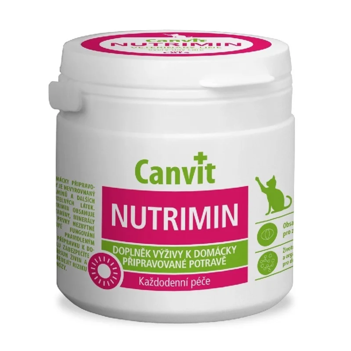 Canvit Nutrimin For Cats вітаміни для котів на натуральному харчуванні, 150 г