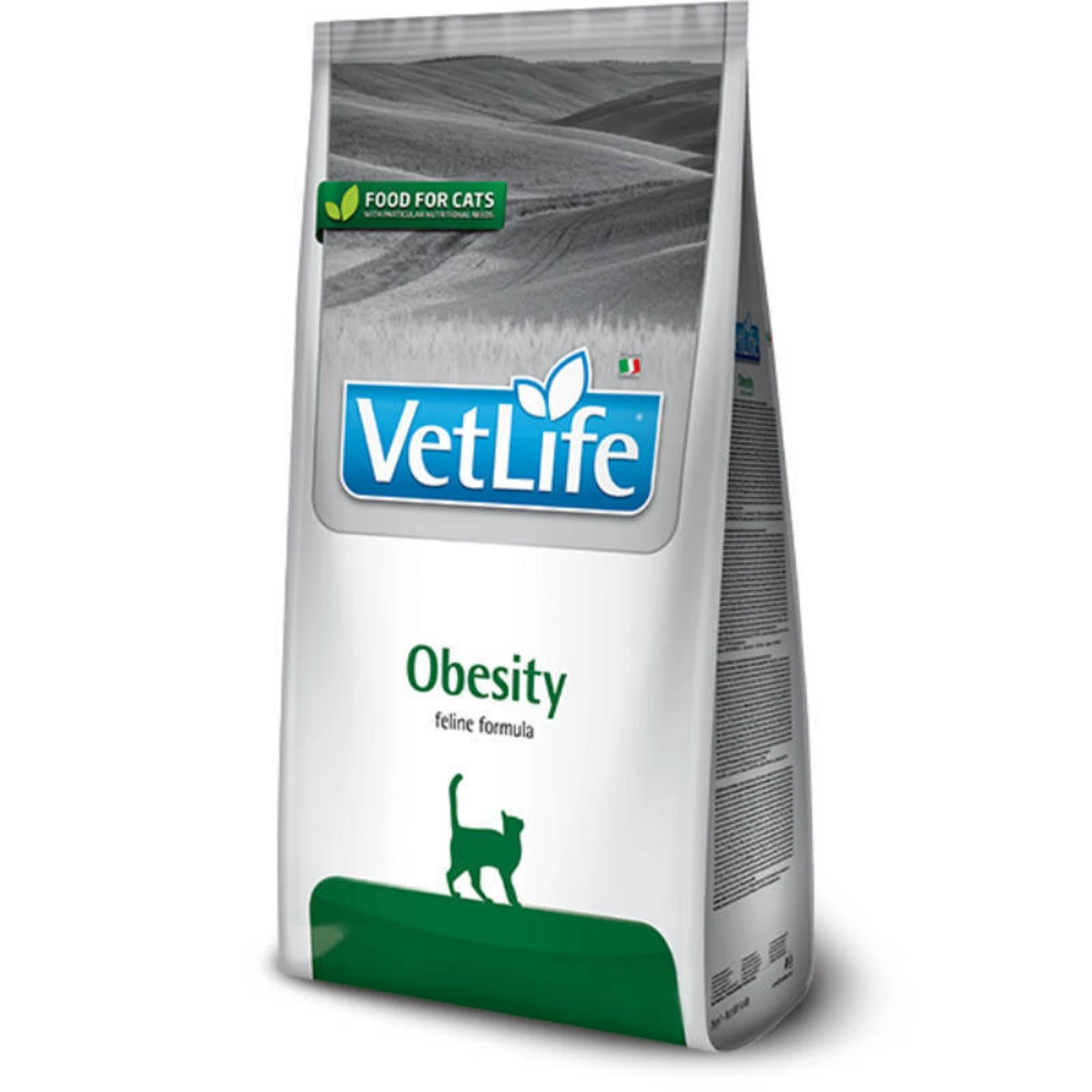 Farmina VetLife Obesity сухий корм-дієта з м'ясом птиці для котів та кішок при ожирінні та надмірній вазі